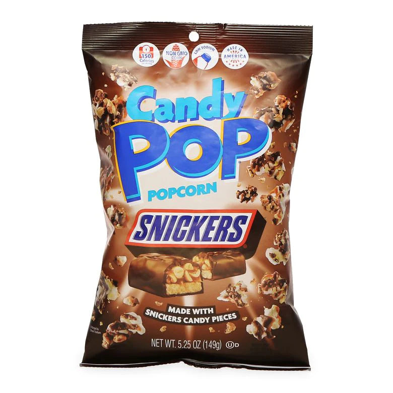 Candy Pop Popcorn Snickers Large (149g)