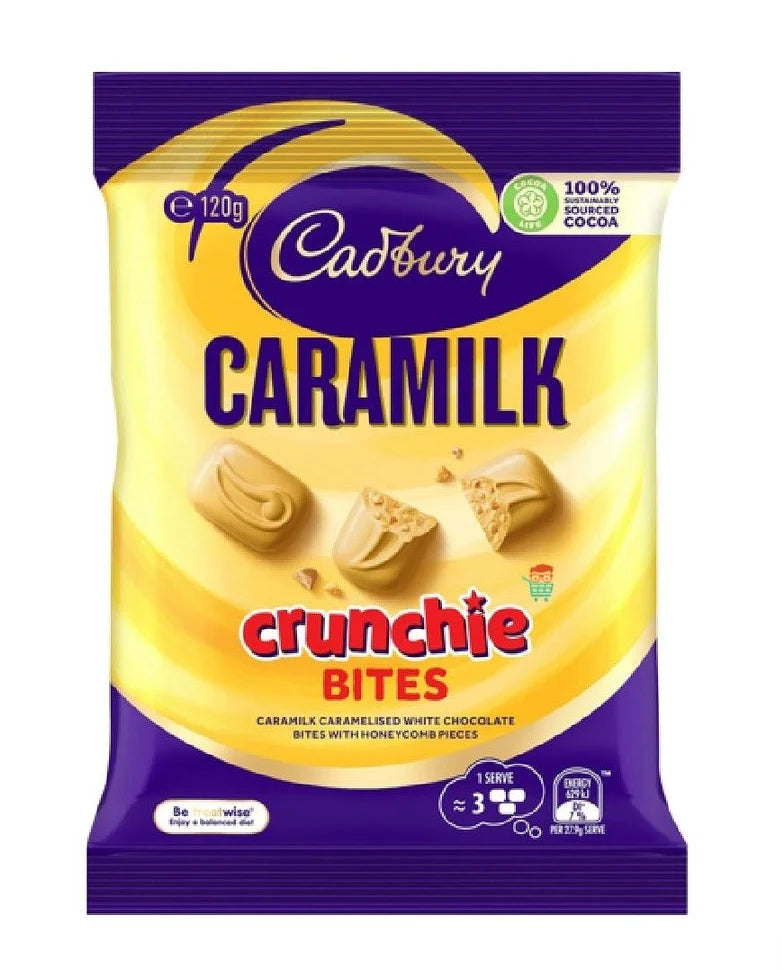 Caramilk Crunchie Bites (120g)