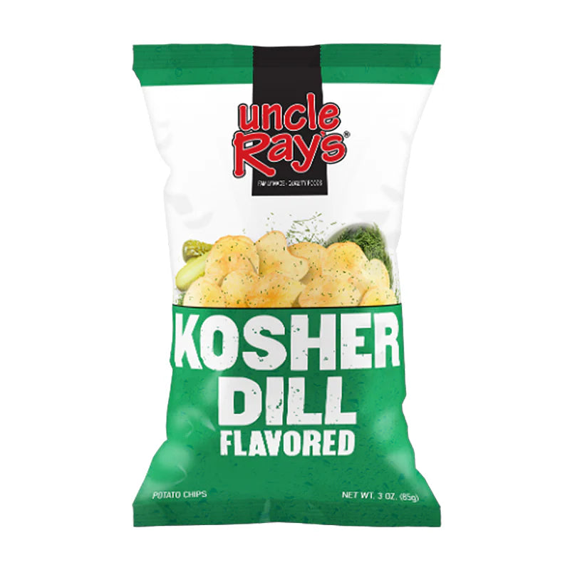 Uncle Ray's Kosher Dill Potato Chips (120g)