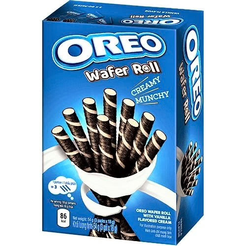 Oreo Wafer Roll Vanilla Cream (54g)