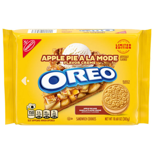 Oreo Apple Pie a la Mode Sandwich Cookies Limited Edition (306g)