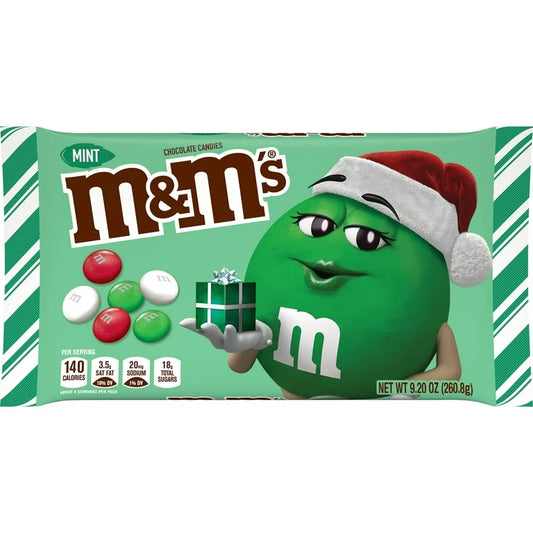 M&M Mint Chocolate Christmas Limited Edition (261g)