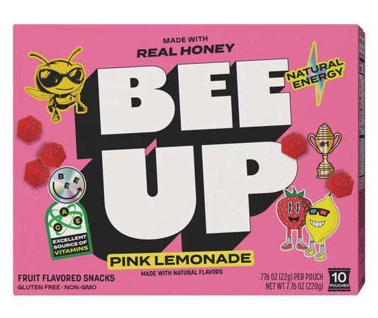BeeUp Fruit Snacks Pink Lemonade (220g)
