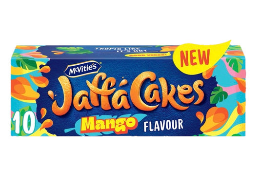 McVitie’s Jaffa Cakes Mango Flavour Limited Edition (10 cakes)