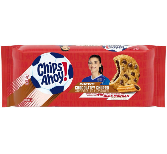 Chips Ahoy! Chewy Chocolatey Churro Filled Chocolate Chip Cookies Limited Edition (280g)
