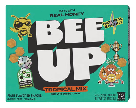 BeeUp Fruit Snacks Tropical (220g)