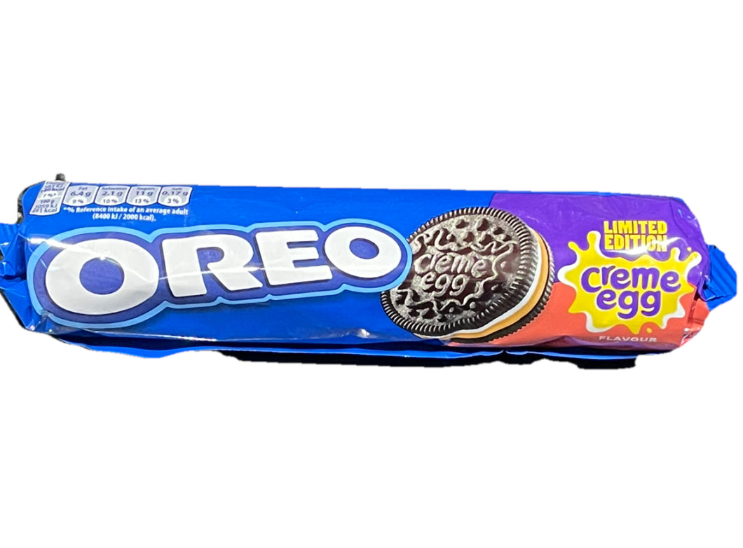 Oreo Cadbury Creme Egg Flavoured Creme Cookies Limited Edition (157g)