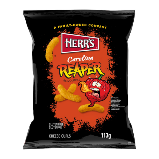 Herr's Carolina Reaper Cheese Curls (113g)