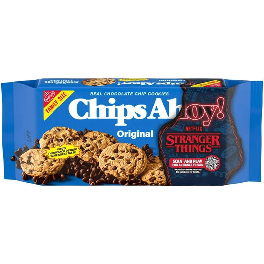 Chips Ahoy! x Stranger Things Original Chocolate Chip Cookies
(515g) Netflix Limited Edition