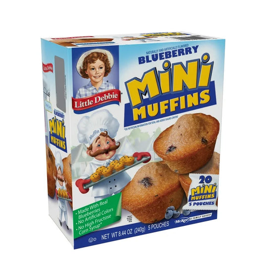 Little Debbie Blueberry Mini Muffins (240g)
