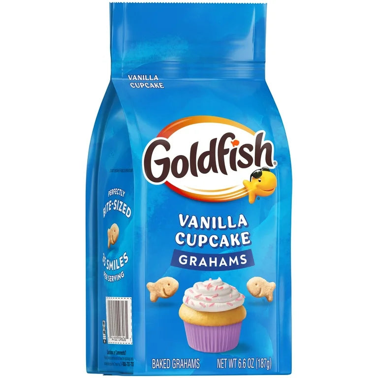 Goldfish Vanilla Cupcake Snack Crackers (187g)