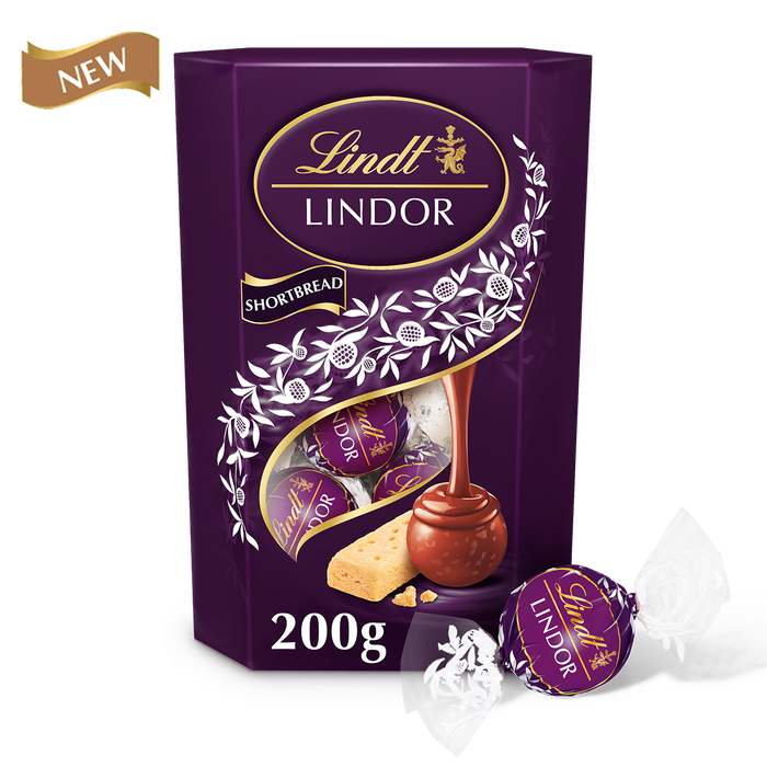 Lindt Lindor Shortbread Milk Chocolate Truffles Limited Edition (200g)