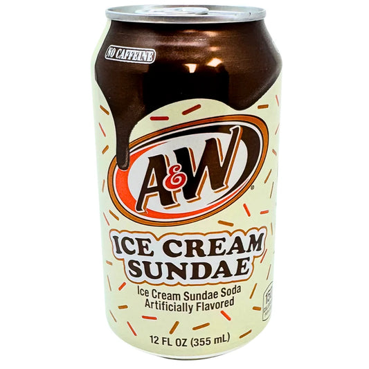 A&W Ice Cream Sundae Soda (355ml)