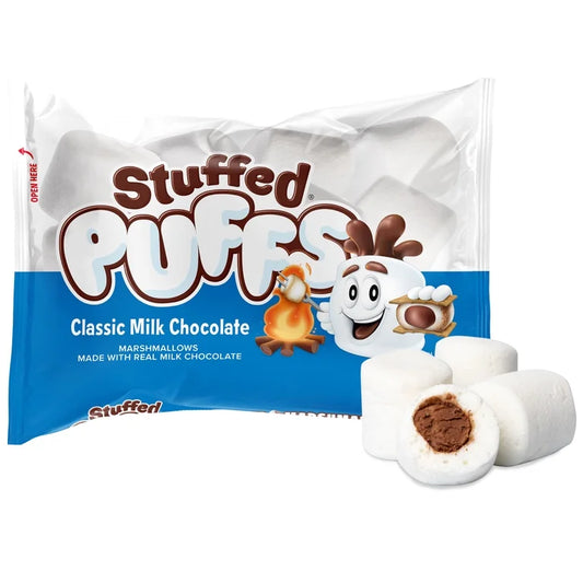 Stuffed Puffs Chocolate Filled Vanilla Marshmallows (244g)