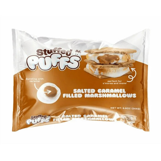 Stuffed Puffs Filled Marshmallows Salted Caramel (244g)