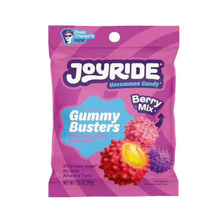 Joyride Crunchy Candy Gummy Busters Berry Mix (99g)