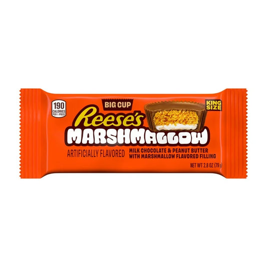 Reese’s Milk Chocolate Peanut Butter Cup with Marshmallow Layer King Size (79g)