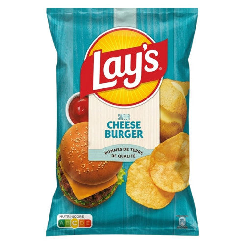 Lay's Cheeseburger Crisps (120g)