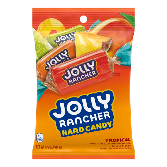 Jolly Rancher Tropical Hard Candy Bag (184g)