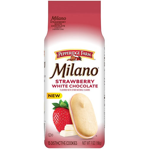 Pepperidge Farm White Chocolate Strawberry Cookies (198g)
