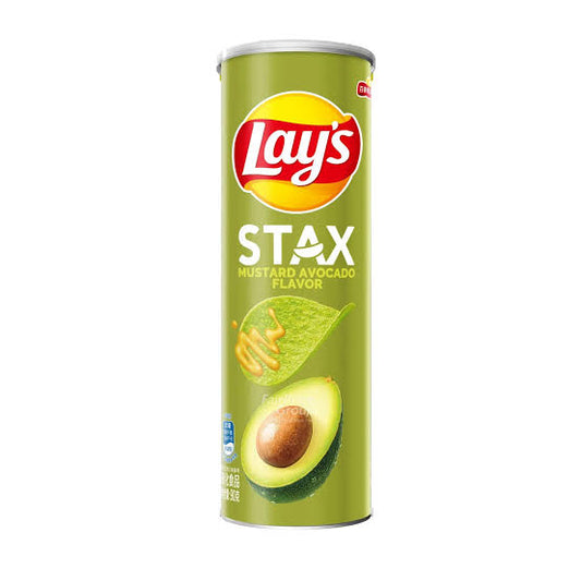 Lay's Stax Mustard Avocado
Flavour Potato Crisps (90g)