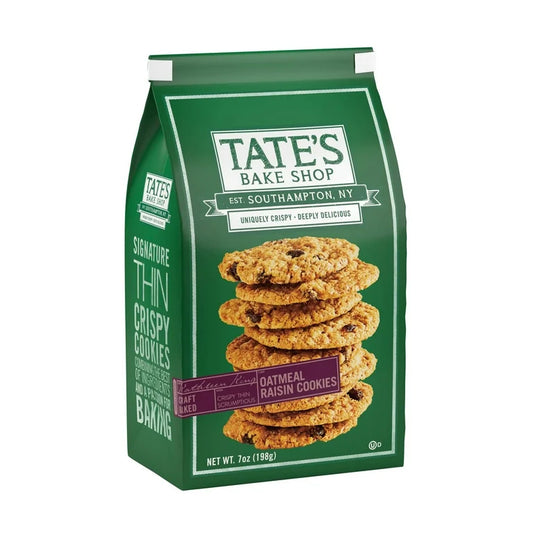Tate's Bake Shop Oatmeal Raisin Cookies (198g)