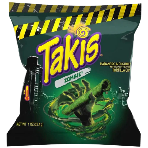 Takis Zombie Habanero & Cucumber Tortilla Crisps (28.4g)