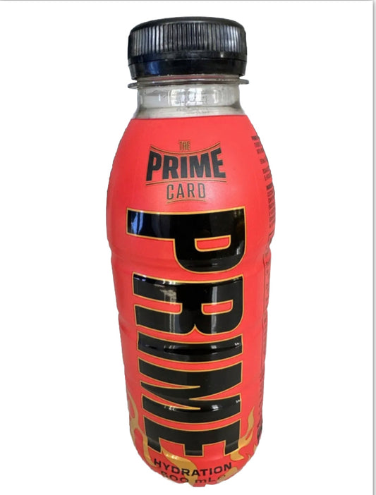 Prime Hydration Prime Card Red Bottle Limited Edition 500ml