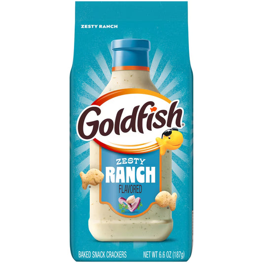 Goldfish Crackers Zesty Ranch Pepperidge Farm (187g)