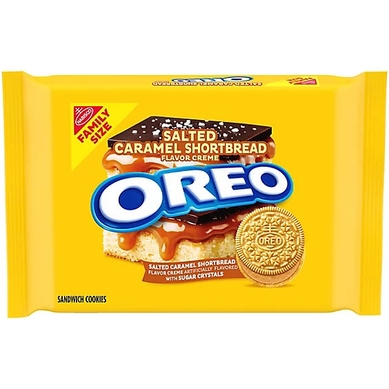 Oreo Salted Caramel Shortbread Limited Edition (303g)