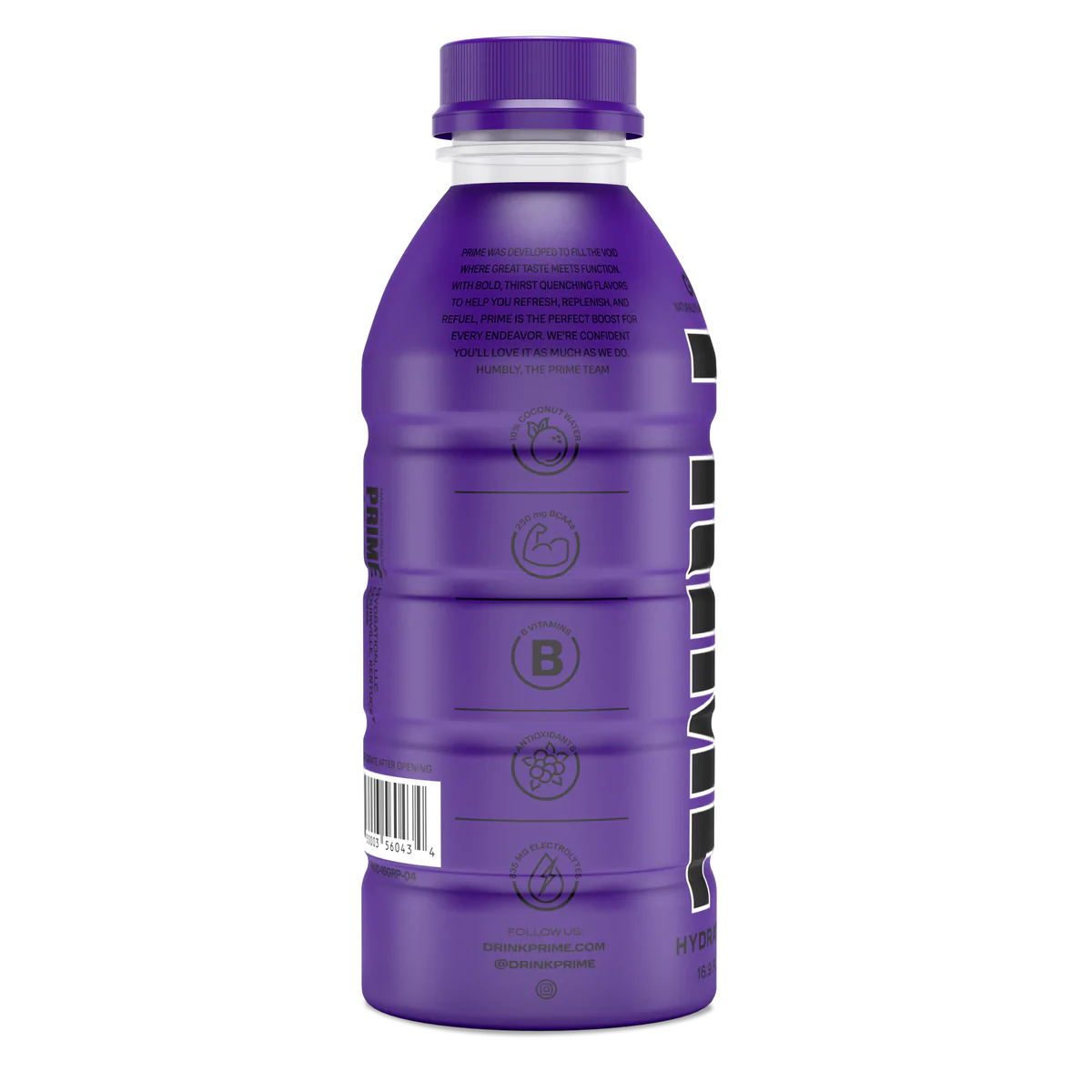 Prime Hydration Grape 500ml is
